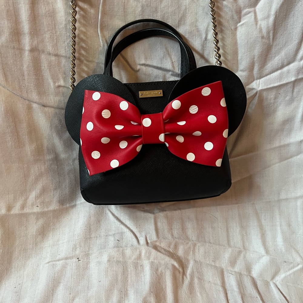 EUC Kate Spade small Disney Minnie Mouse crossbody
